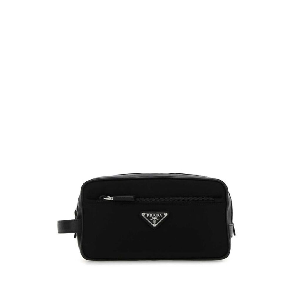 Prada Men Black Re-Nylon Beauty Case
